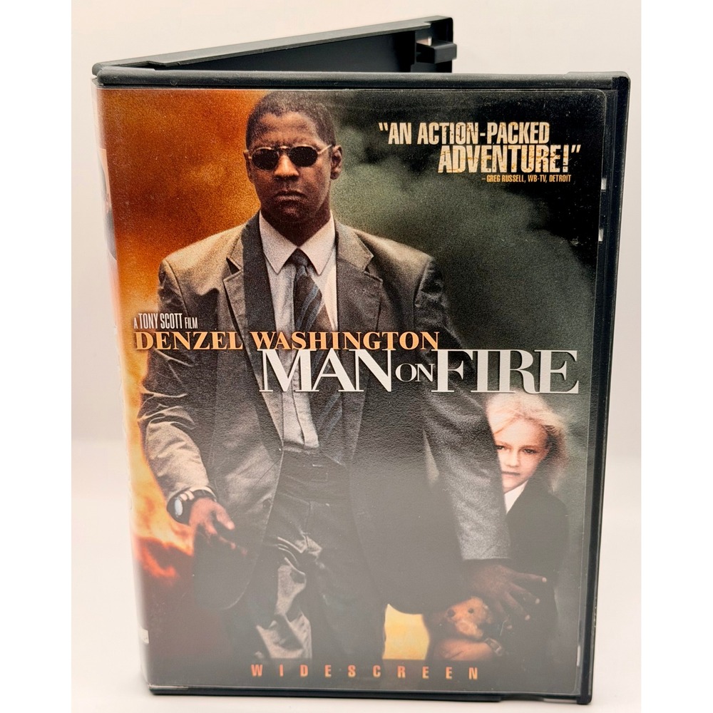 Man on Fire DVD 2004 Widescreen
